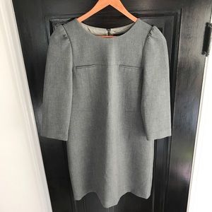 Zara Grey Work Dress